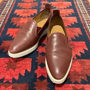 Burgundy Everlane Street Shoes